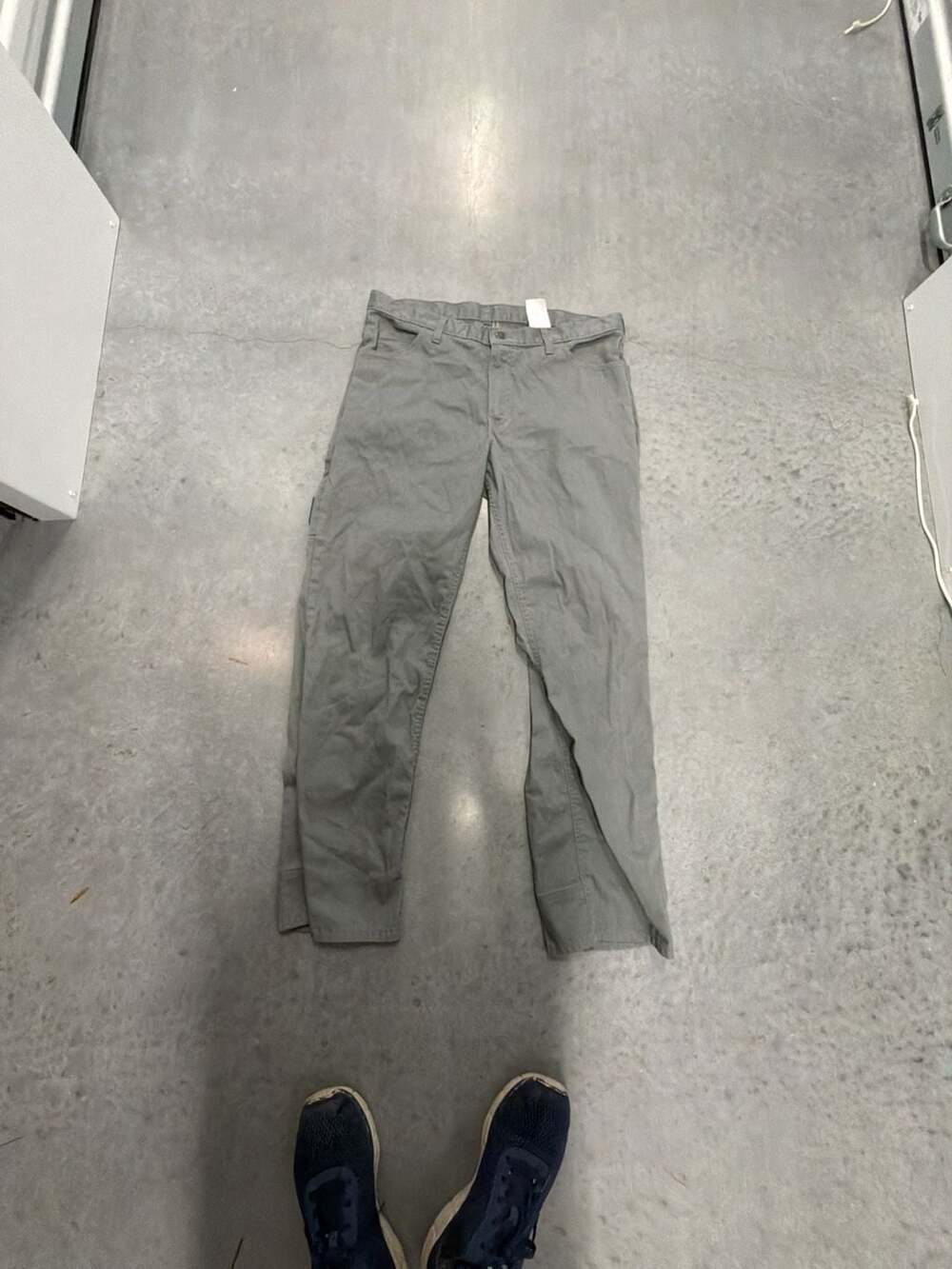 Crude FR Work Pants 38x34 Gray Flame Resistant Utility Trousers